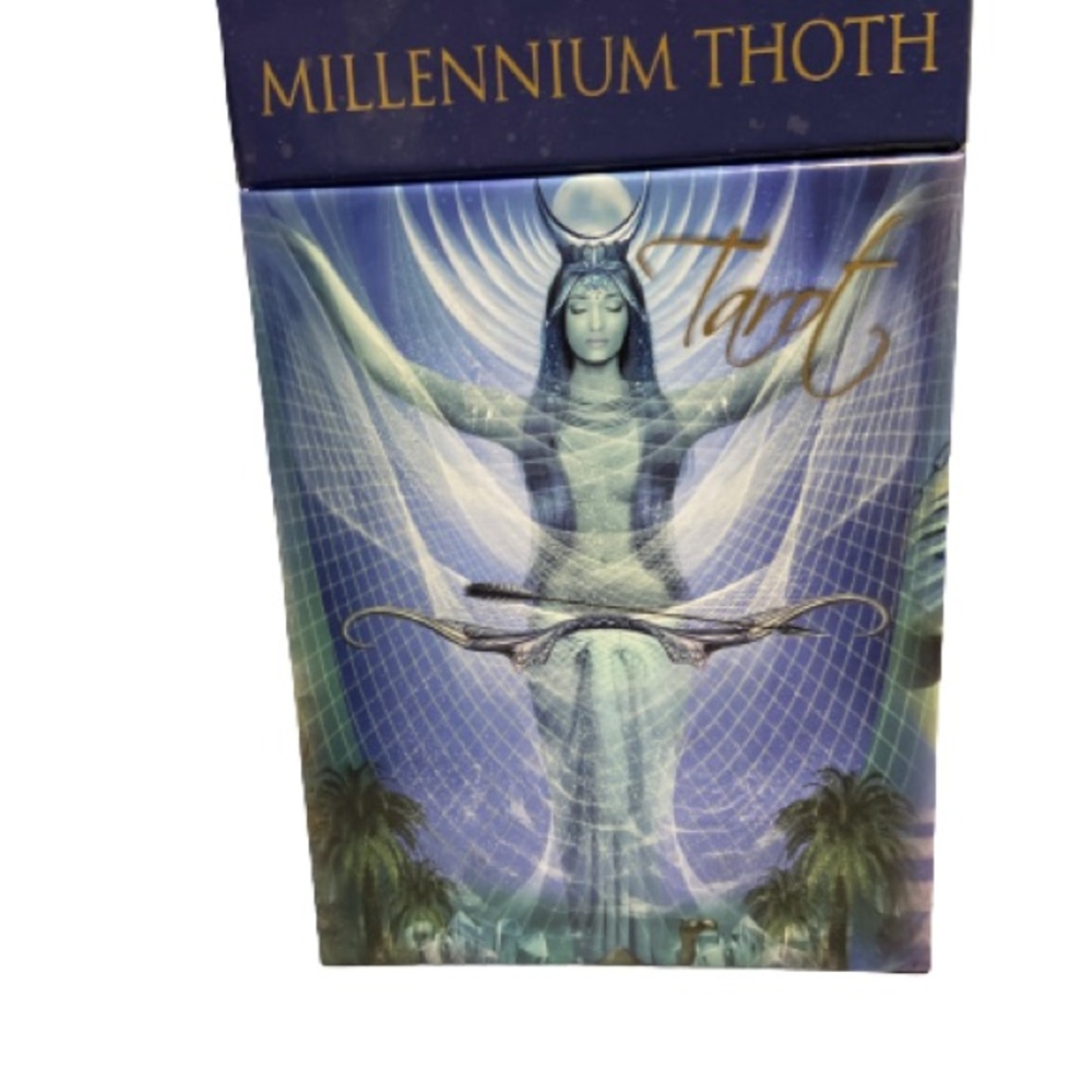 New Millennium Thoth 75 pack tarot cards with guide book